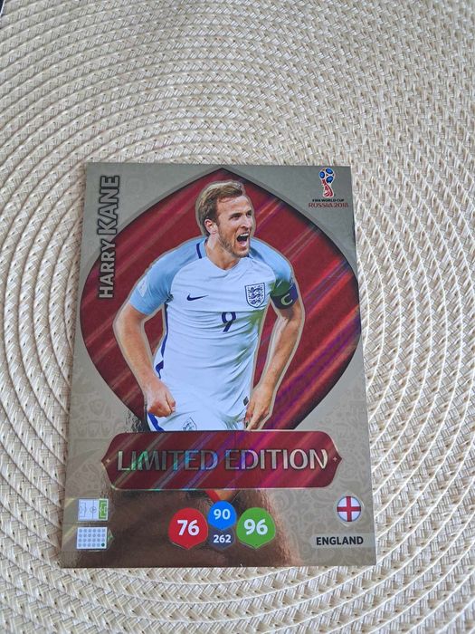 Karta limitowa Harry Kane XXL Panini RUSSIA 2018
