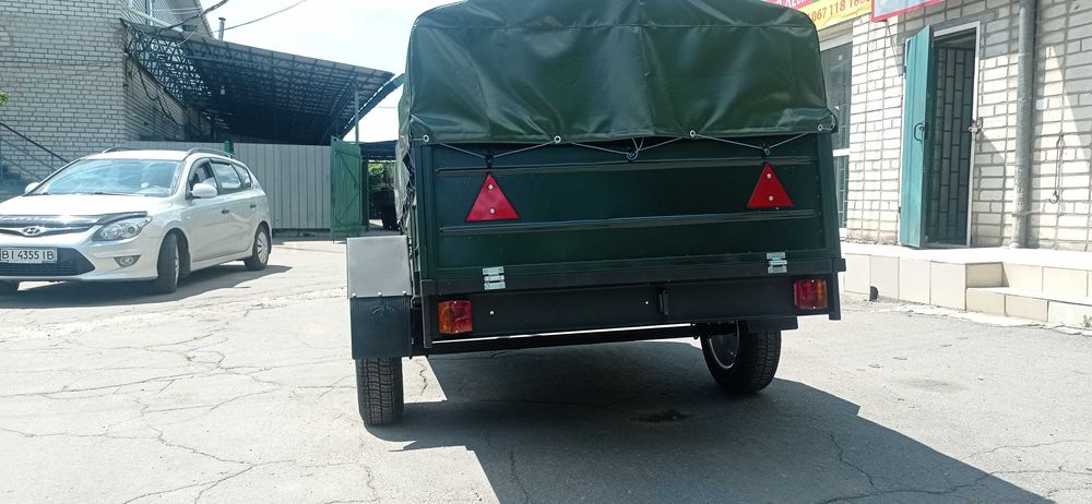 Причіп одновісний, без переплат, від виробника, 2000х1300,документи.