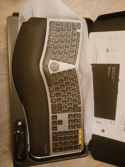 Teclado Ergonómico ProtoArc EK01 Plus – Novo (Conforto Premium)