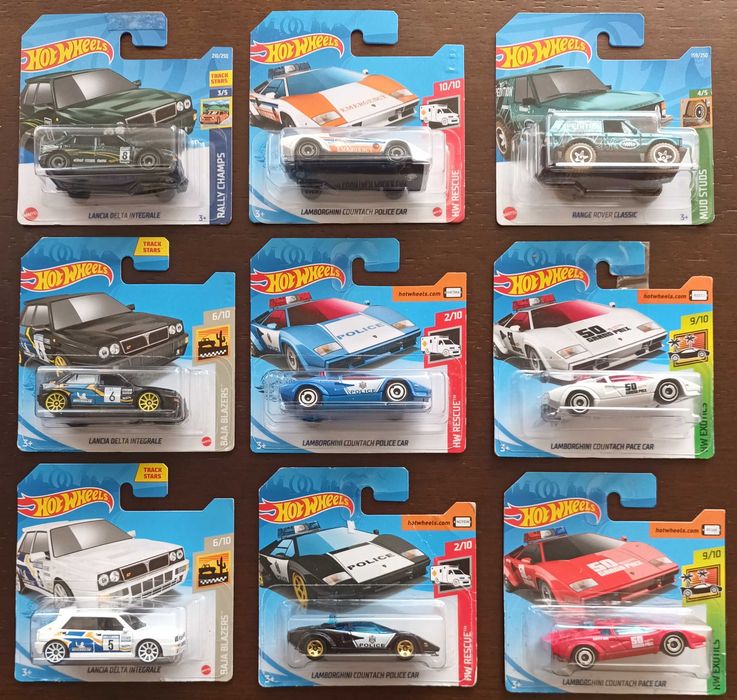 Hot Wheels Novos. Vários Mainline. Escala 1/64