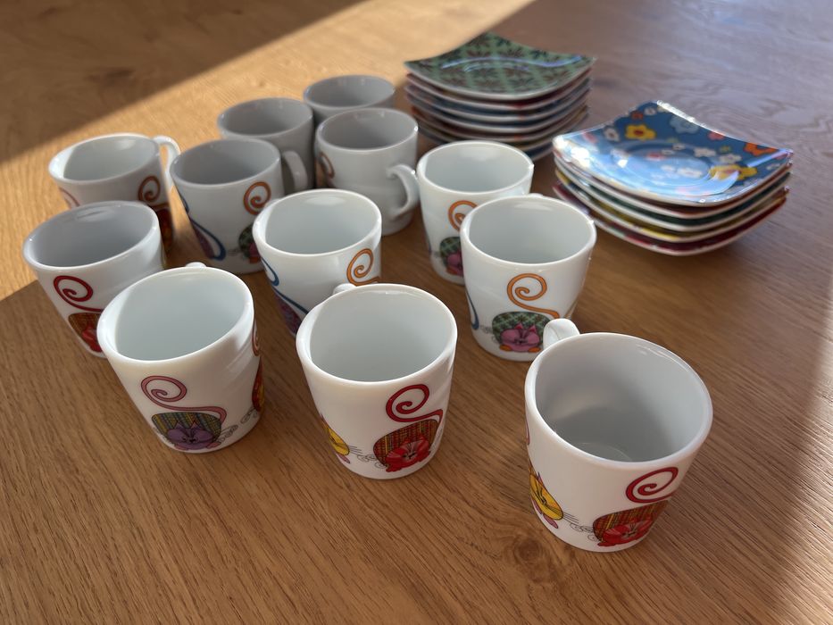 Servico de cha e cafe