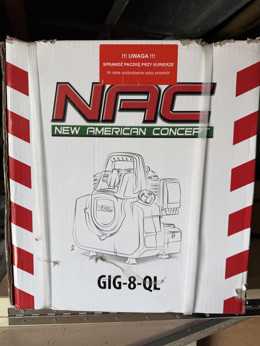 Продам новий бензиновий генератор NAC GIG-8QL