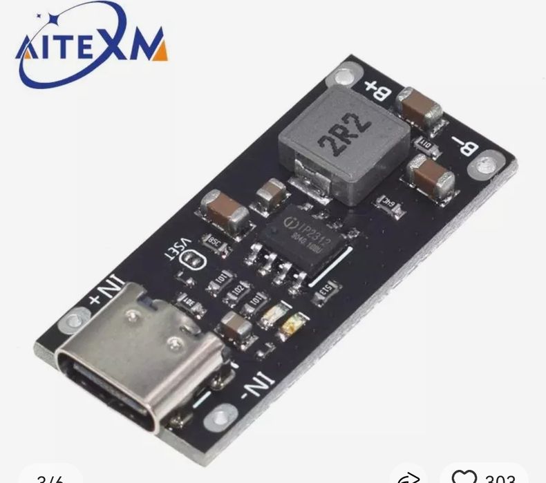 Понижающий преобразователь 6-24в.выход 5в-2, 5А.