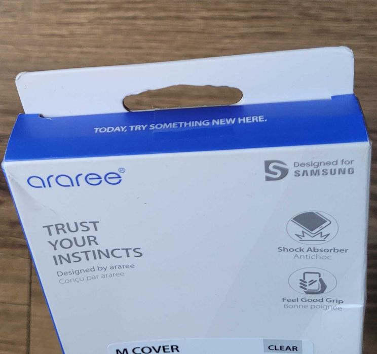 2x Etui Araree M Cover do Samsung Galaxy M53 5G clear bezbarwne NOWE