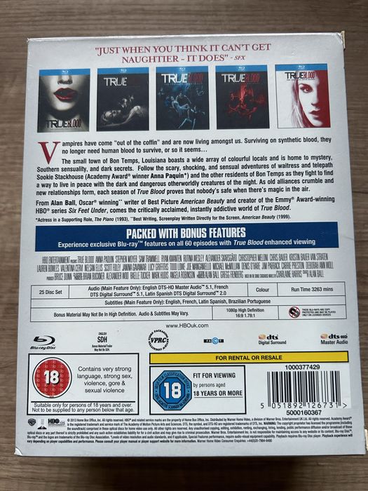True Blood Sezony 1-5 Bluray