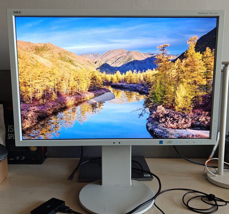 Monitor komputerowy 24" NEC EA243WM pivot