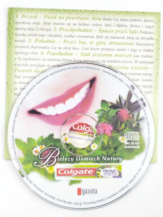 Bielszy uśmiech natury CD