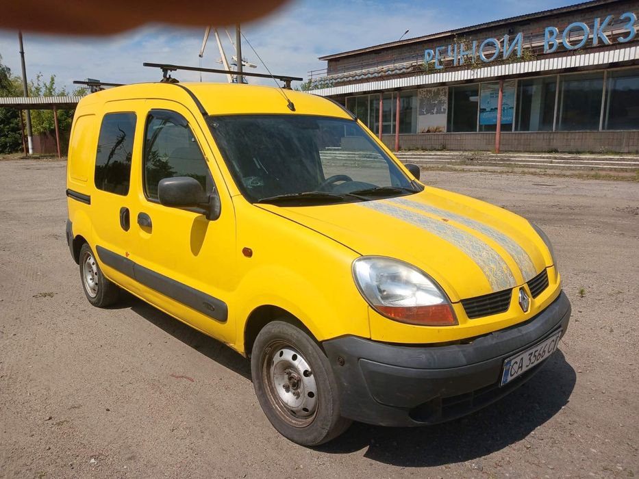Рено Кенго 2003 року,  пасажир , кузов оцинкований, задні двері на обидва боки, фаркоп. +4 колеса на дисках. Лобове скло поміняне.
 Знаходиться в м.канів, черкаська обл. Всі питання за телефоном +38********00 Нуль, шість,вісім,нуль,нуль,нуль,три,чотири,нуль,нуль.