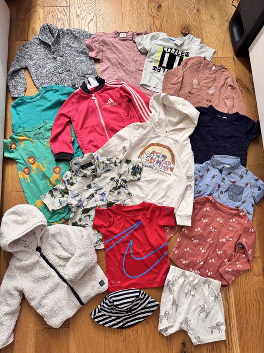 Пакет одягу для хлопчика 86р. Next primark, hm