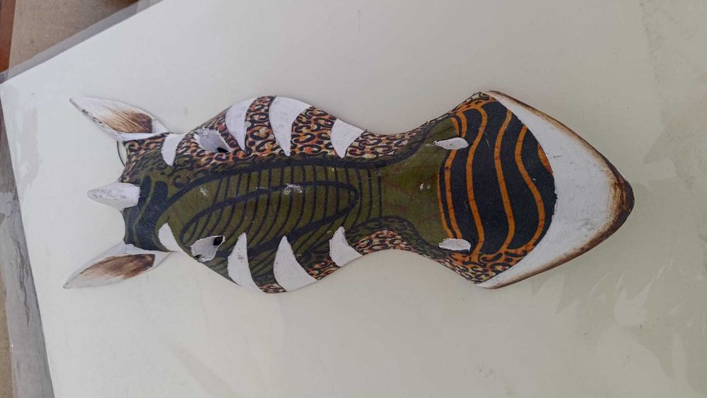 Máscara Artesanato Angola (2 un. 300*120 mm cada)