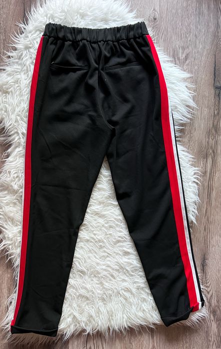 Spodnie Zara jogger z lampasami XS