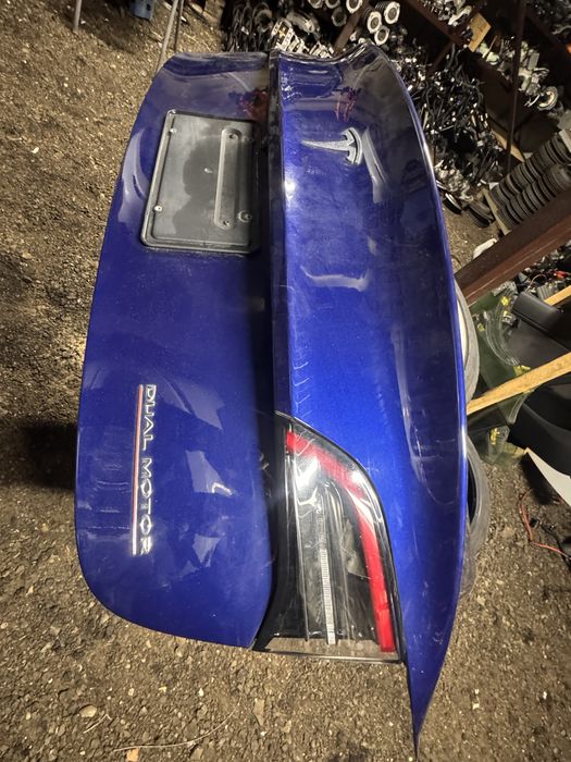 Ляда Багажник Кришка багажника Tesla Model 3 синя PPSB