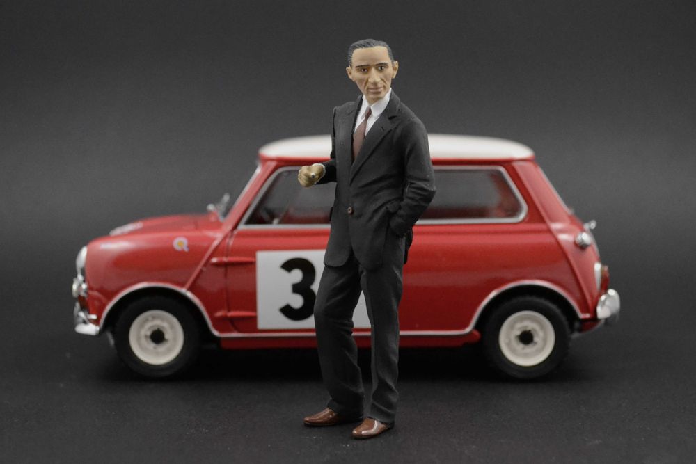Alec Issigonis Figurka 1:18 Mini Morris Cooper Kyosho Norev  NO CAR