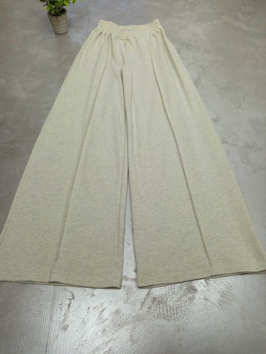 Damskie spodnie szerokie S vintage retro