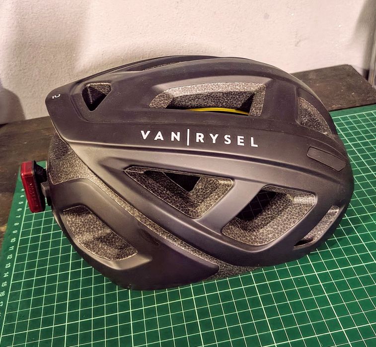 Capacete bicicleta Van Rysel novo