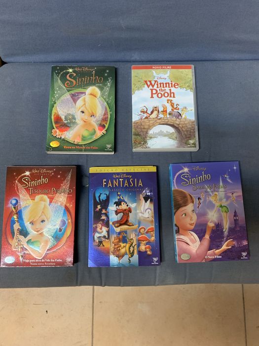 Coleção de filmes DVD clássicos Dysney