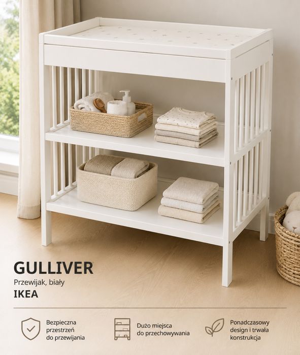 Przewijak Gulliver Ikea - super stan