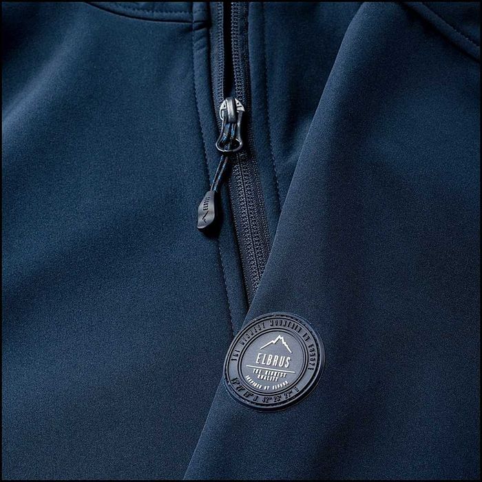Kurtka męska softshell IVER ELBRUS M-XXL granatowy Promocja -30%