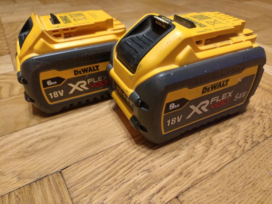 Akumulator bateria Dewalt flexvolt 18V DCB546 9Ah 18V/54V
