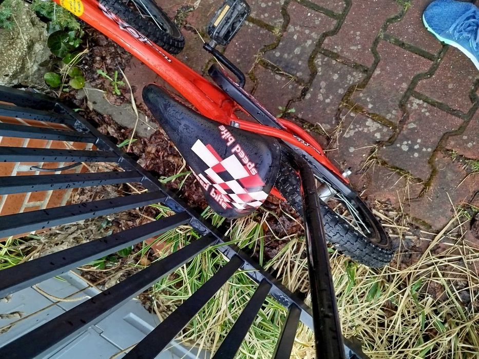 Rower dziecięcy uchwyt drążek do nauki Kross Racer 16"