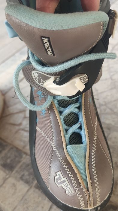 Patins em linha usados.439876002619084802