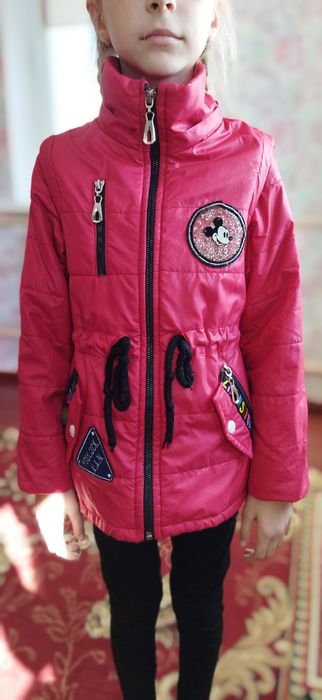 Курточка-желетка для девочки