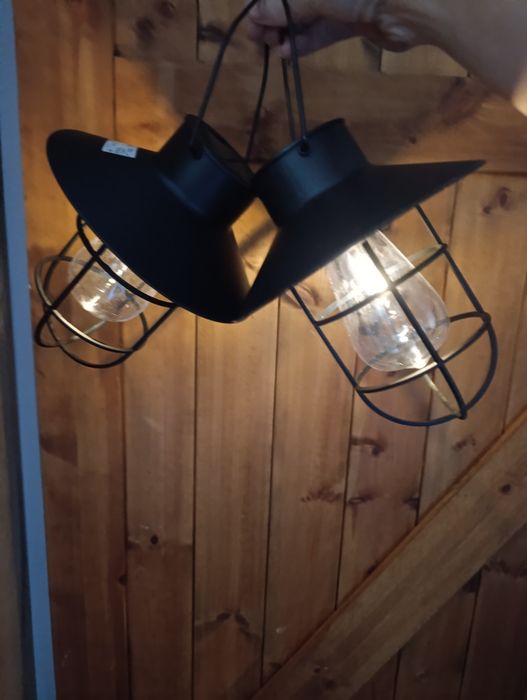 Wiszące Lampiony solarne 2szt