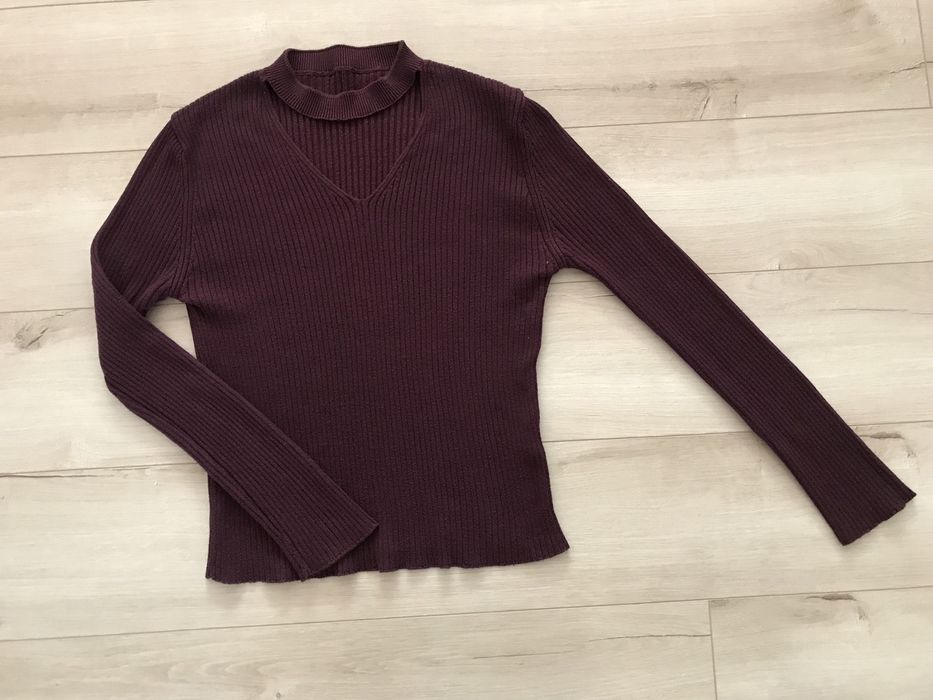 Укорочена жіноча   кофта в рубчик 44-46 роз