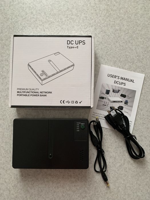 DC UPS безперебійник для роутера,модема | 5V / 9V / 12V