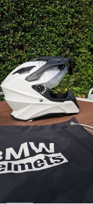 Capacete BMW Gs Pure, Capacete SHARK ridill black  e sacos laterais