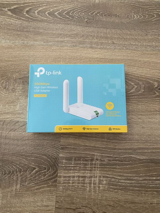 Adaptador USB wireless c/antenas duplas TP Link