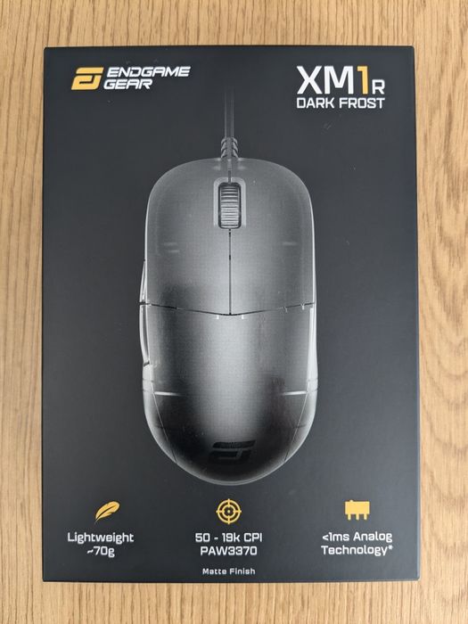 Mysz Endgame Gear XM1r Dark Frost - NOWA, ZAPLOMBOWANA