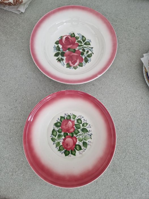 Pratos antigos decoração