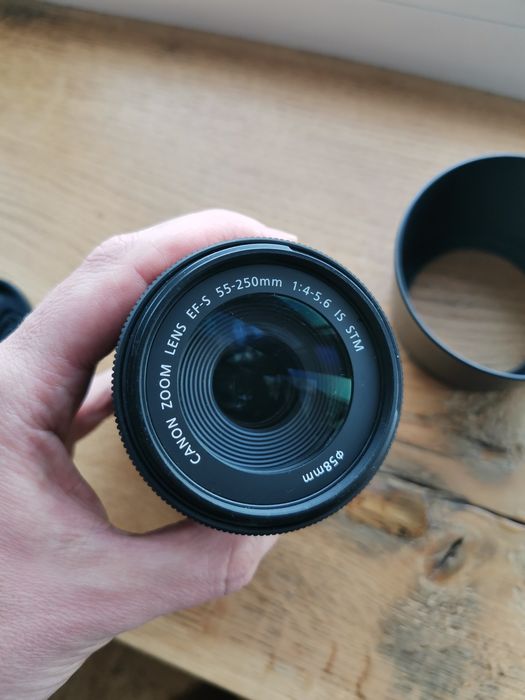 canon ef s 55 250mm - купити об'єктиви - Ціна на OLX.ua