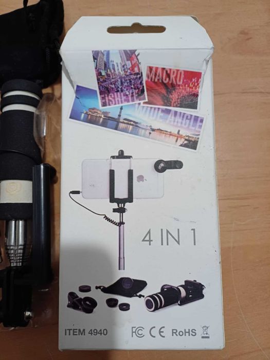 Kijek Selfie Stick 4 w 1