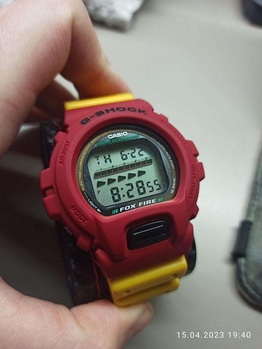 Casio DW 6600 DW 6630b Fox fire limited vintage Sanok OLX.pl