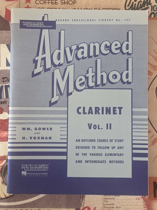 Rubank Advanced Method Clarinet  Vol. I / II - Método clarinete
