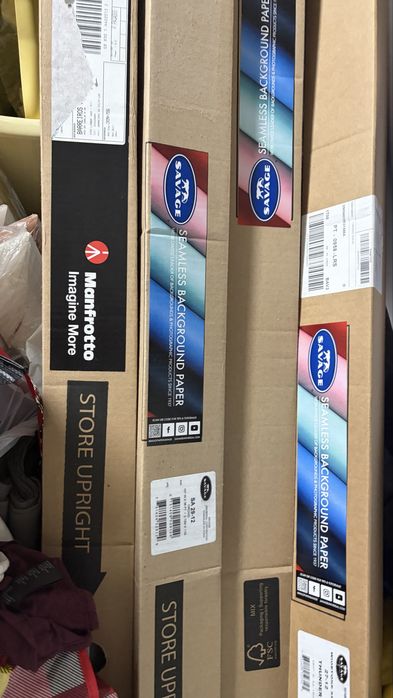 Rolo papel de fundo fotografia Savage