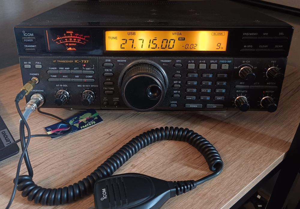 ICOM -737 odblokowane 11m.