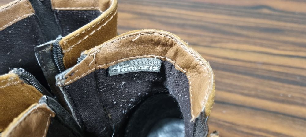 Buty botki damskie tamaris rozmiar 36