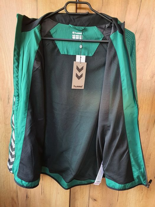 Kurtka lekka rozsuwana Hummel, rozmiar 176 cm, nowa z metką, kieszenie