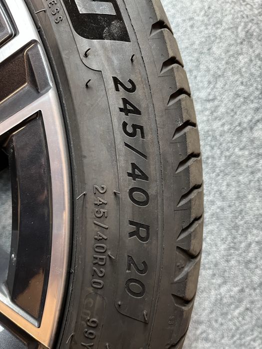 Oryginalne koła BMW M 20” + Michelin Primacy 245/40 R20 komplet stan bdb
