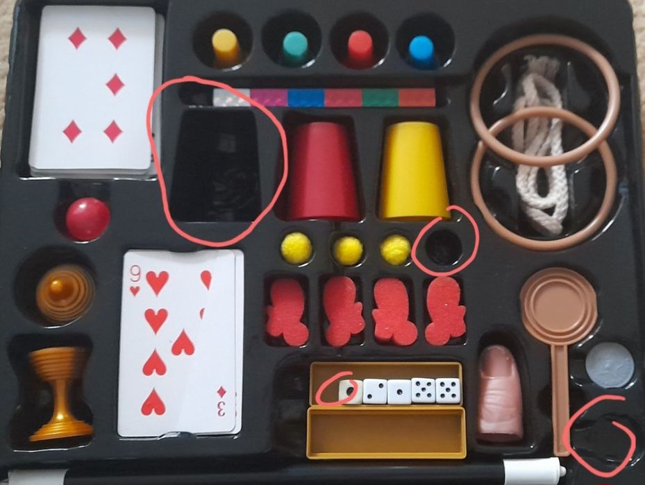 Набір фокусника.