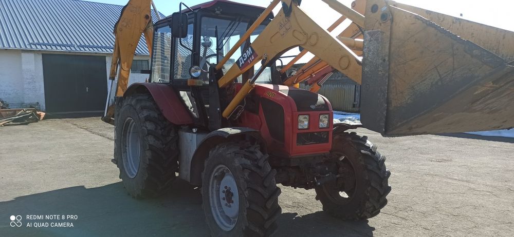 Екскаватор на базі трактора МТЗ 92 П