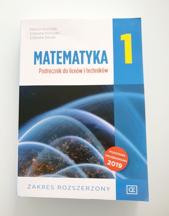Matematyka 1 podręcznik zakres rozszerzony jak nowy