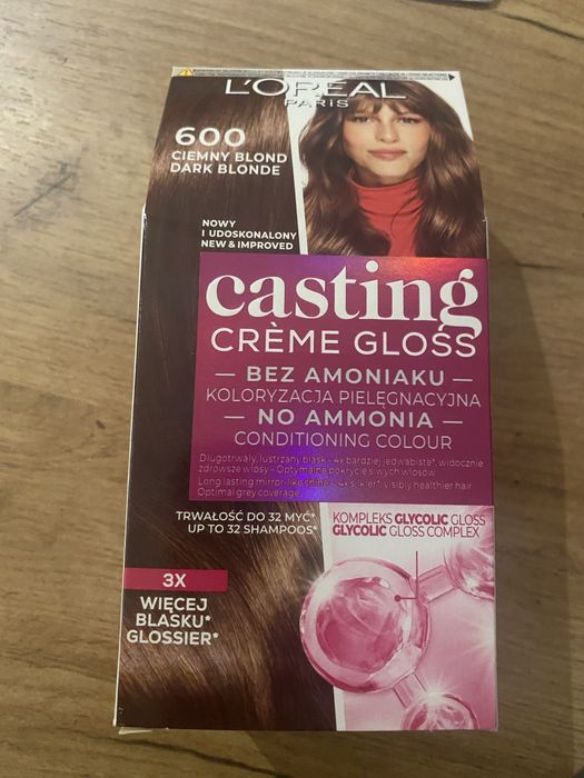 Farba do wlosów Loreal 600 ciemny blond L'Oréal Paris Casting