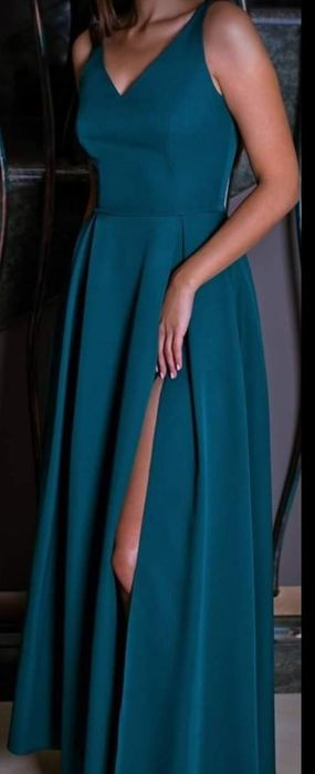 Sprzedam sukienkę długą krzyżak xs