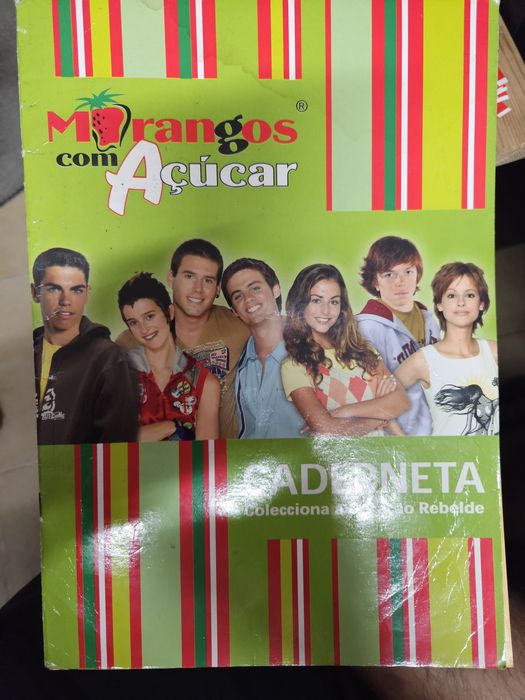 Caderneta completa Morangos com Açúcar 2006 + Poster Central