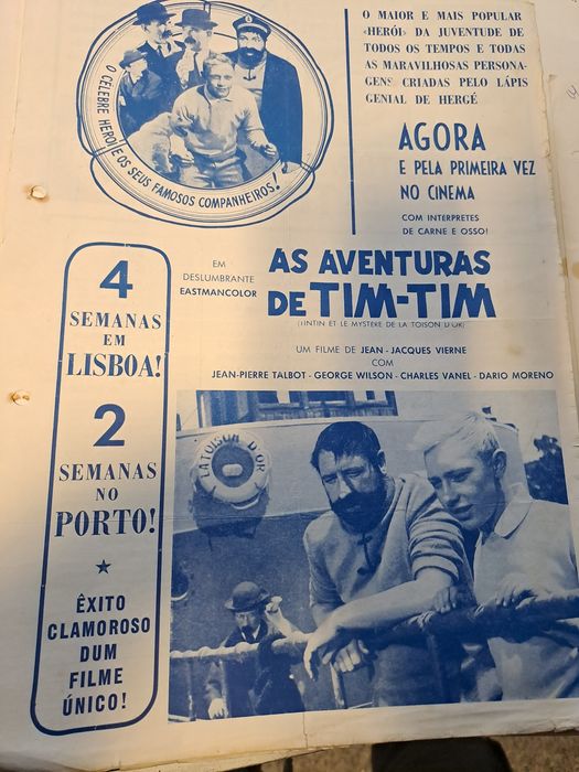 Anuncios de filmes antigos