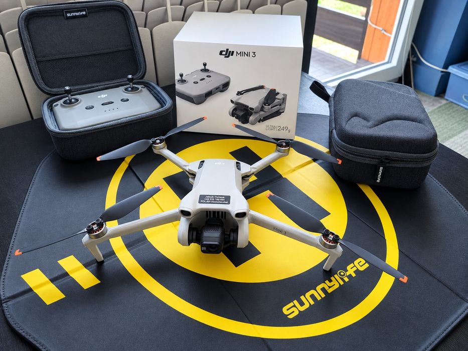 DJI Mini 3 – stan idealny | DJI Care | pełny zestaw + akcesoria